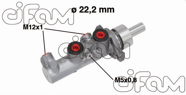 CIFAM 202-671 Brake Master Cylinder