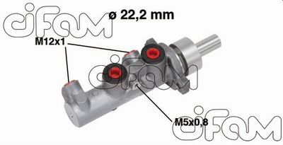 Brake Master Cylinder CIFAM 202-671