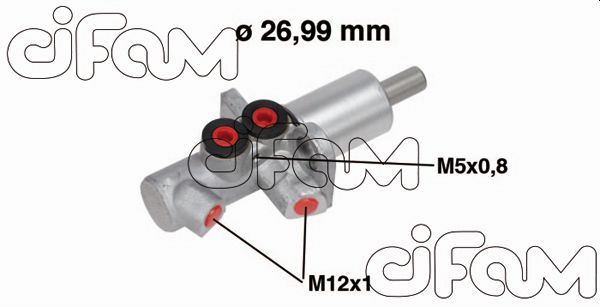CIFAM 202-733 Brake Master Cylinder