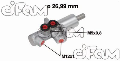 Brake Master Cylinder CIFAM 202-733