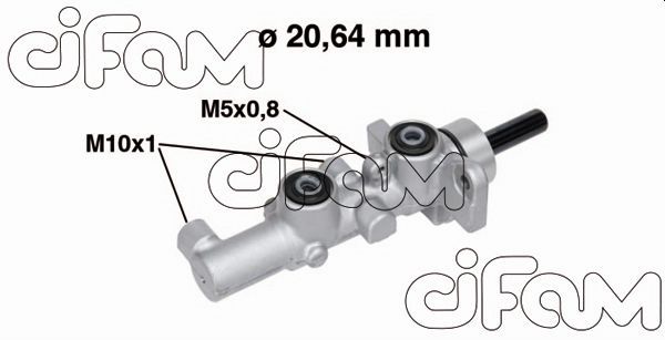 CIFAM 202-734 Brake Master Cylinder