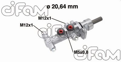 Brake Master Cylinder CIFAM 202-768