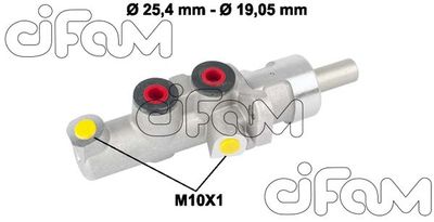 Brake Master Cylinder CIFAM 202-774