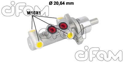 Brake Master Cylinder CIFAM 202-805