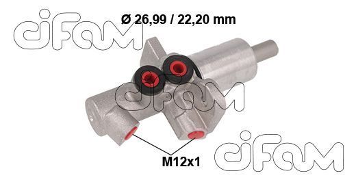 CIFAM 202-877 Brake Master Cylinder