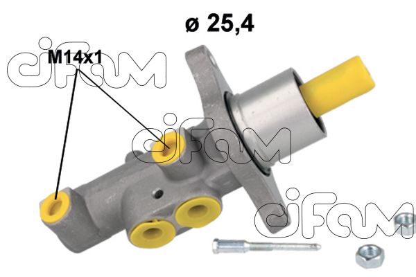 CIFAM 202-1185 Brake Master Cylinder