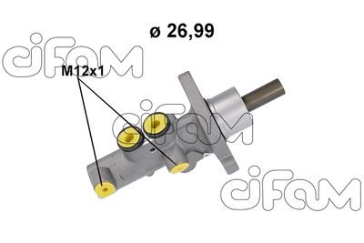 Brake Master Cylinder CIFAM 202-1218
