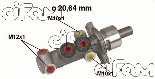 CIFAM 202-319 Brake Master Cylinder