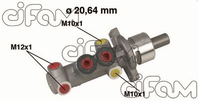Brake Master Cylinder CIFAM 202-319