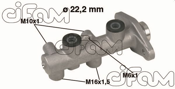 CIFAM 202-345 Brake Master Cylinder