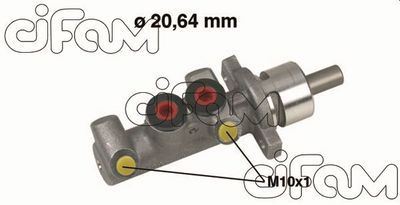 Brake Master Cylinder CIFAM 202-356