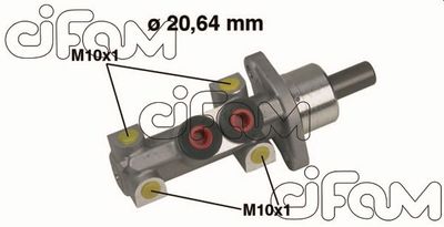Brake Master Cylinder CIFAM 202-360