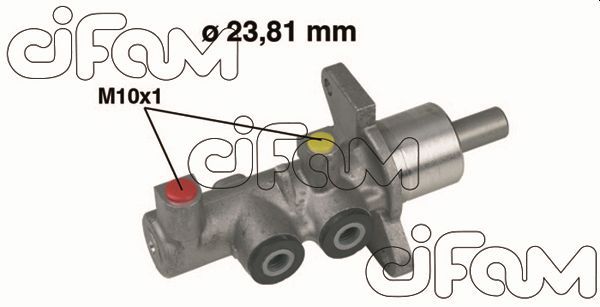 CIFAM 202-379 Brake Master Cylinder