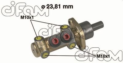 Brake Master Cylinder CIFAM 202-398