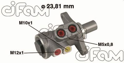 Brake Master Cylinder CIFAM 202-448