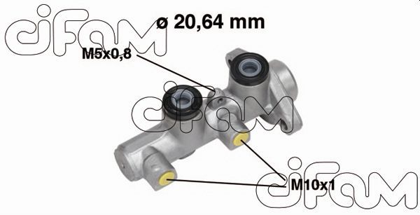 CIFAM 202-513 Brake Master Cylinder