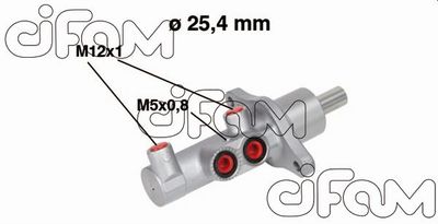 Brake Master Cylinder CIFAM 202-543