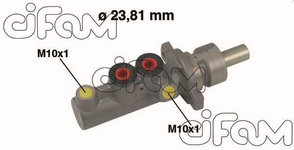 CIFAM 202-544 Brake Master Cylinder
