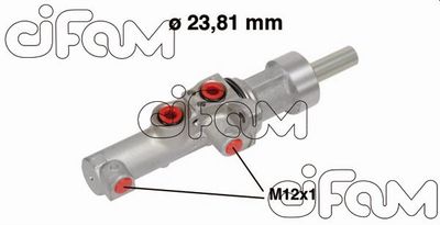 Brake Master Cylinder CIFAM 202-550