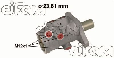 Brake Master Cylinder CIFAM 202-556