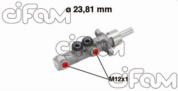 CIFAM 202-572 Brake Master Cylinder