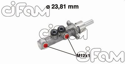 Brake Master Cylinder CIFAM 202-572