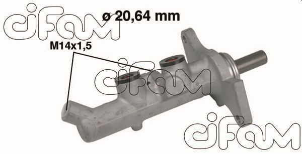 CIFAM 202-593 Brake Master Cylinder