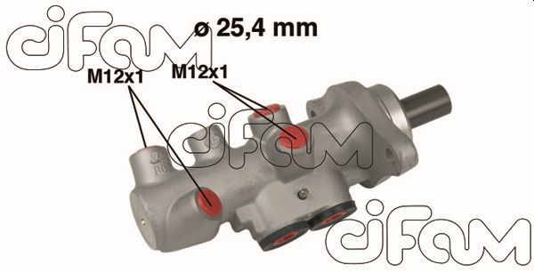 CIFAM 202-607 Brake Master Cylinder