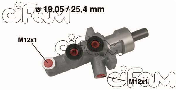 CIFAM 202-624 Brake Master Cylinder