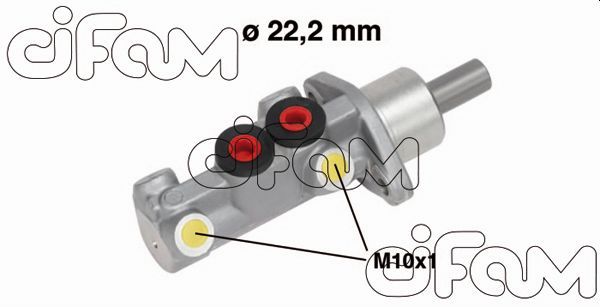 CIFAM 202-666 Brake Master Cylinder