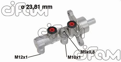 Brake Master Cylinder CIFAM 202-711