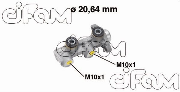 CIFAM 202-760 Brake Master Cylinder