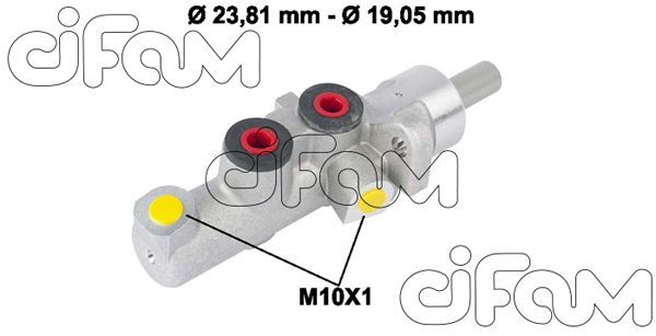 CIFAM 202-773 Brake Master Cylinder