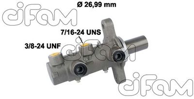 Brake Master Cylinder CIFAM 202-809