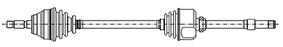 CIFAM 655-028 Drive Shaft