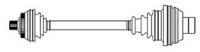Drive Shaft CIFAM 655-267