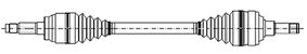 CIFAM 655-280 Drive Shaft