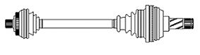 Drive Shaft CIFAM 655-360