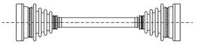 Drive Shaft CIFAM 655-377
