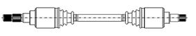 Drive Shaft CIFAM 655-628
