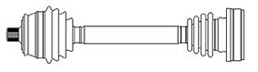 CIFAM 655-749 Drive Shaft