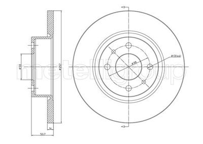 Brake Disc CIFAM 800-192