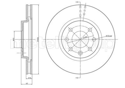 Brake Disc CIFAM 800-294