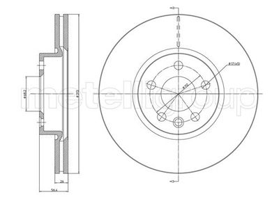 Brake Disc CIFAM 800-792