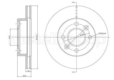 Brake Disc CIFAM 800-838