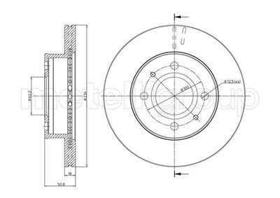 Brake Disc CIFAM 800-905