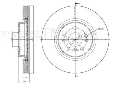 Brake Disc CIFAM 800-937C