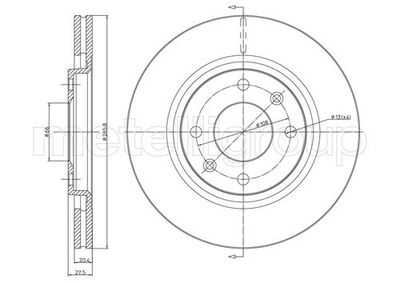 Brake Disc CIFAM 800-191