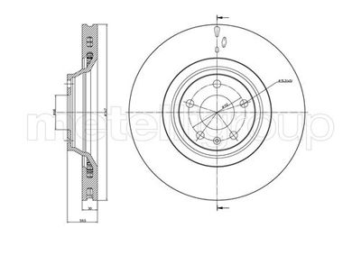 Brake Disc CIFAM 800-868C
