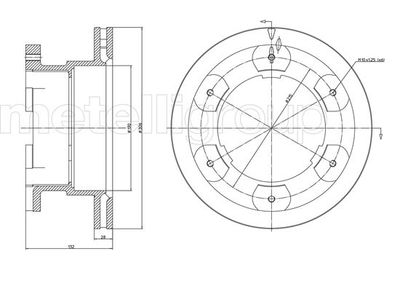 Brake Disc CIFAM 800-990